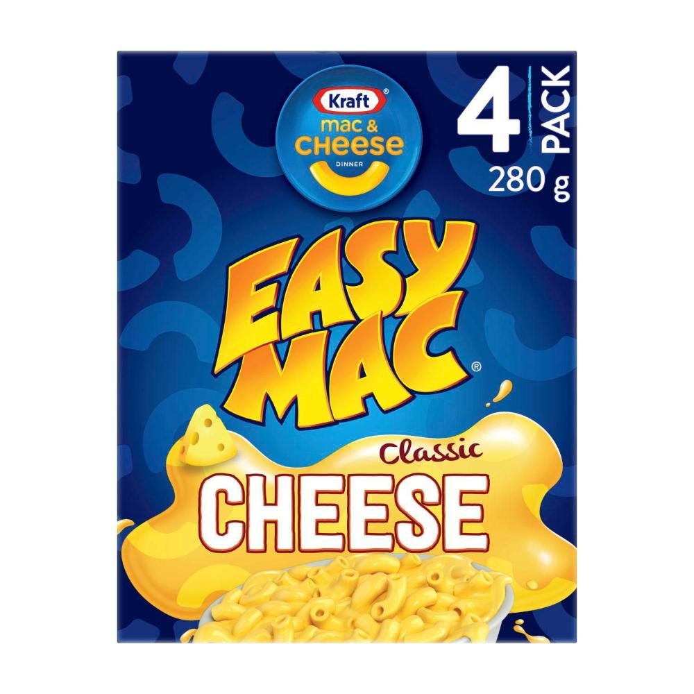 Kraft Easy Mac And Cheese Original Cheese Pasta Macaroni Noodles - 280g