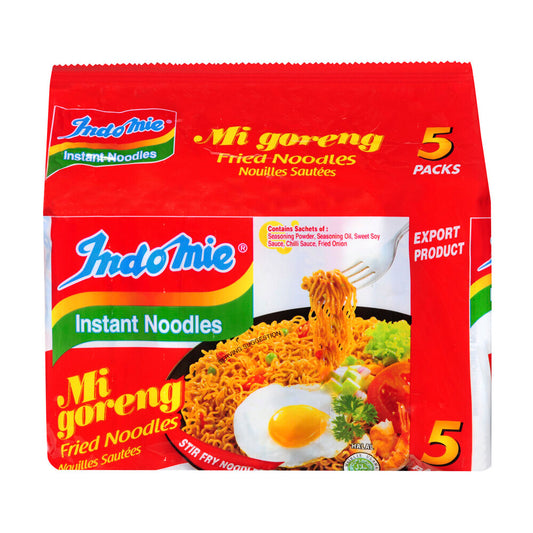 Indomie Fried Mi Goreng Instant Noodles 5x85g - 425g