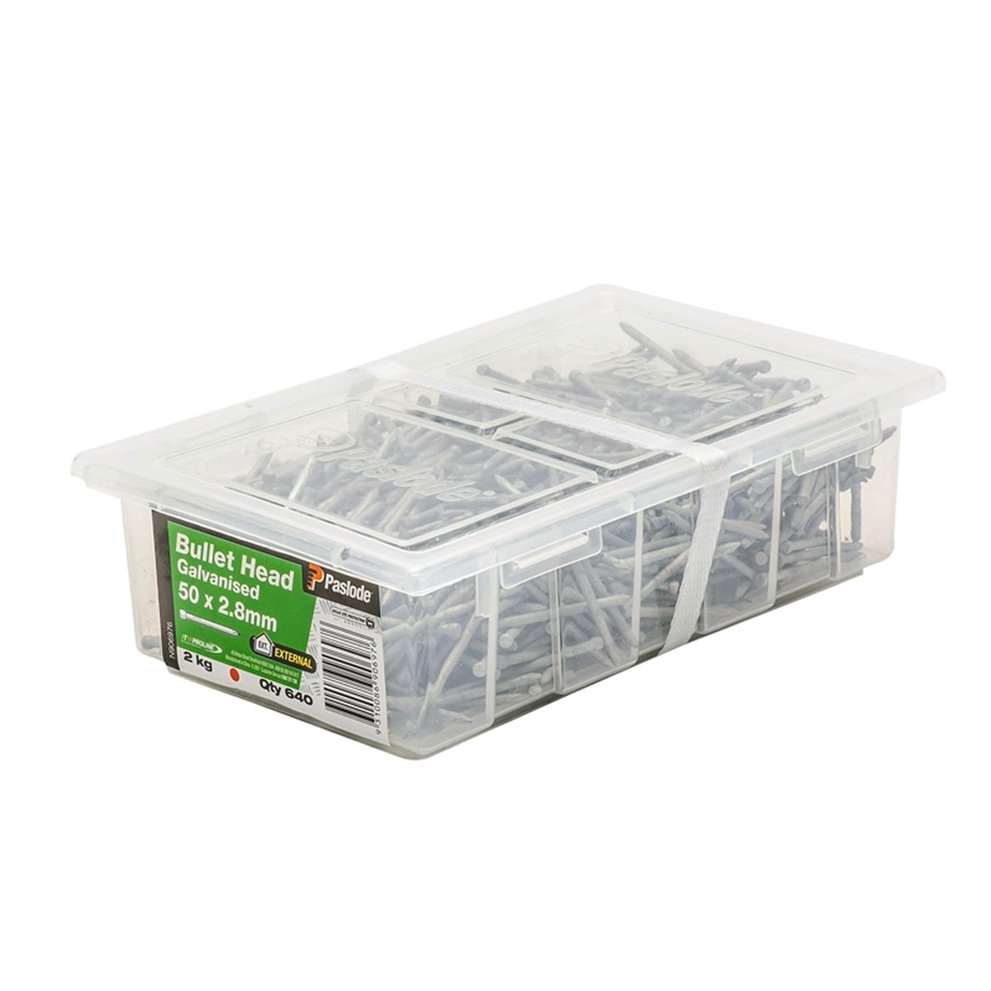 Paslode Heavy Duty Bullet Head Nails - 50mm - 640 Pack