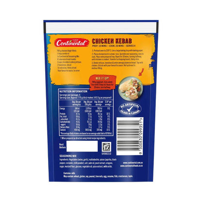Continental Recipe Base Chicken Kebab - 31g