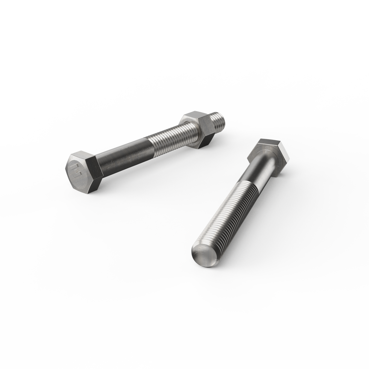 Zenith Hex Head Bolts & Nuts - M12 x 100mm - Stainless Steel 304