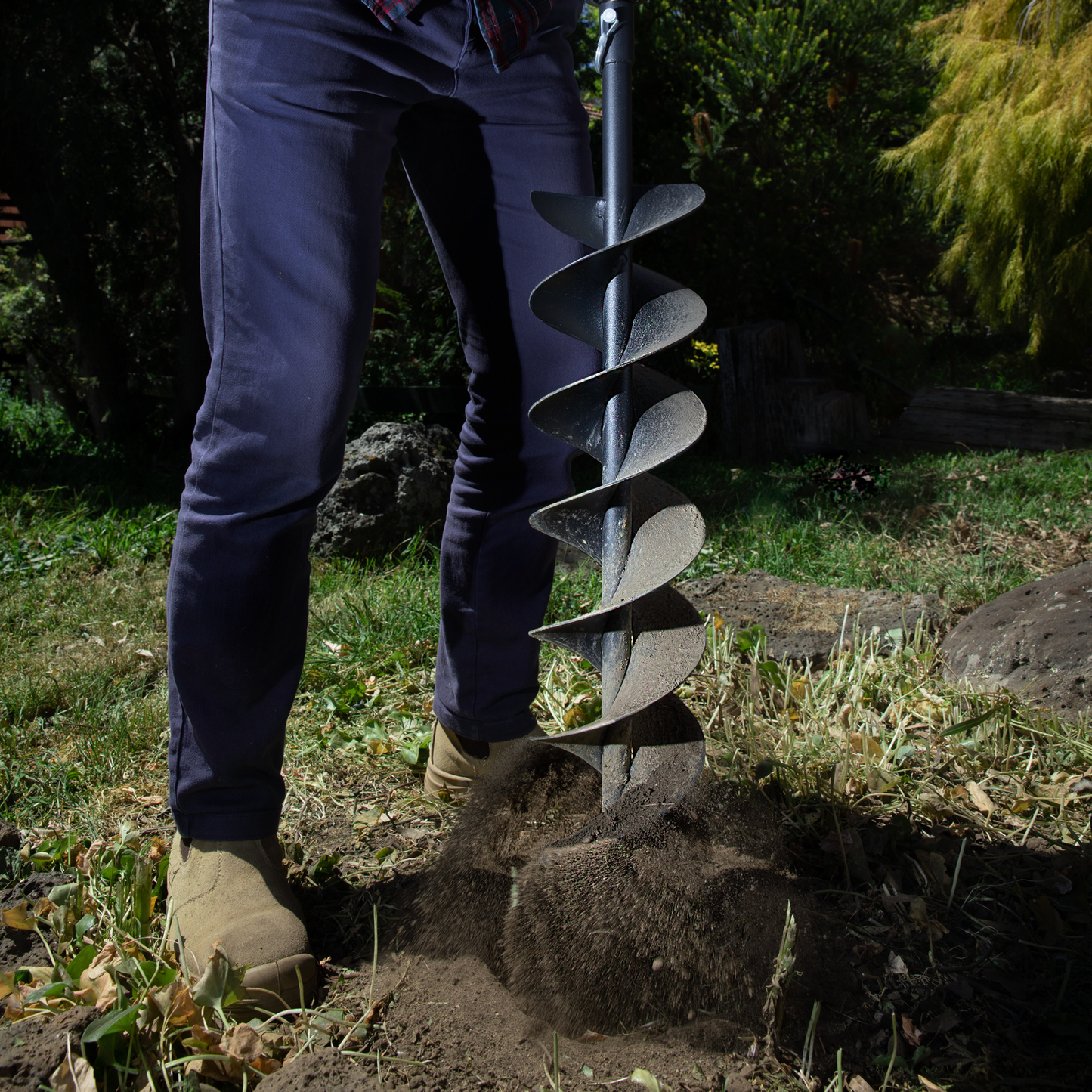 Ryobi Brushless Cordless Planting and Digging Tool - 18V One - 150mm - 30 Holes