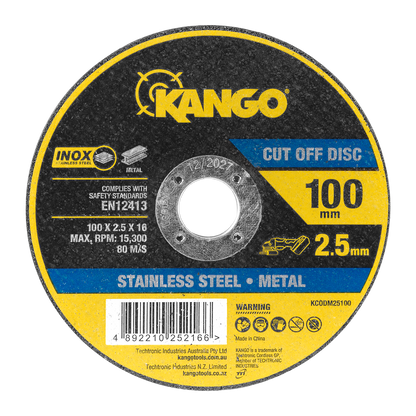 Kango Metal Cut Off Disc - 100mm x 2.5mm