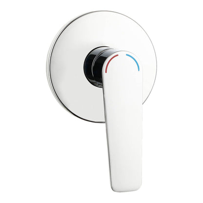 Evekare Extended Lever Shower Mixer - 35mm - Chrome
