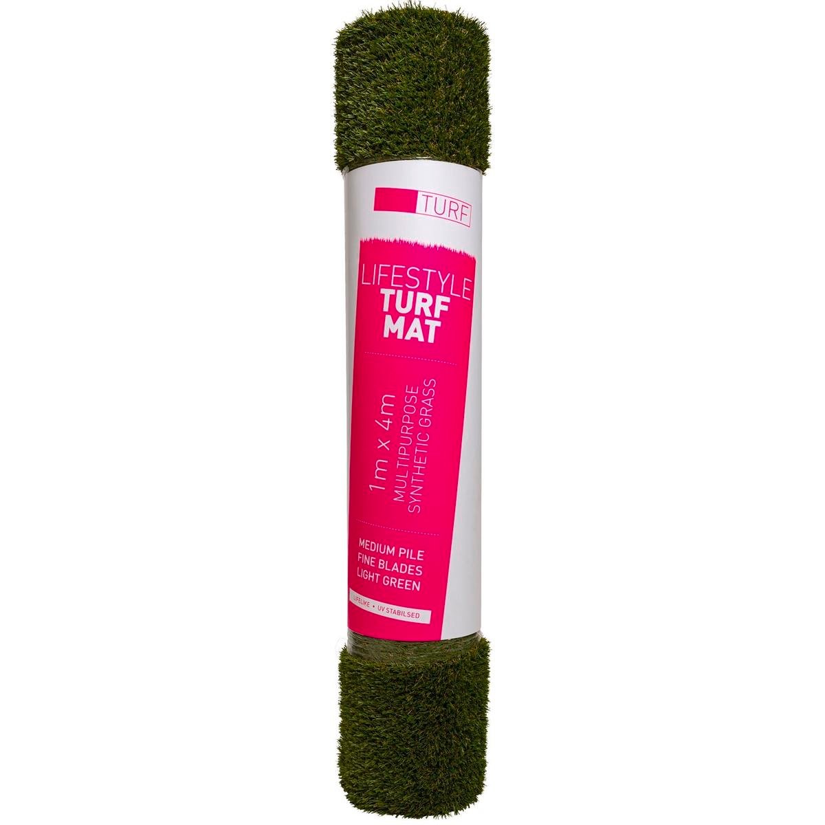 Lifestyle Turf - 1 x 4m - PP/PE - Pet Friendly