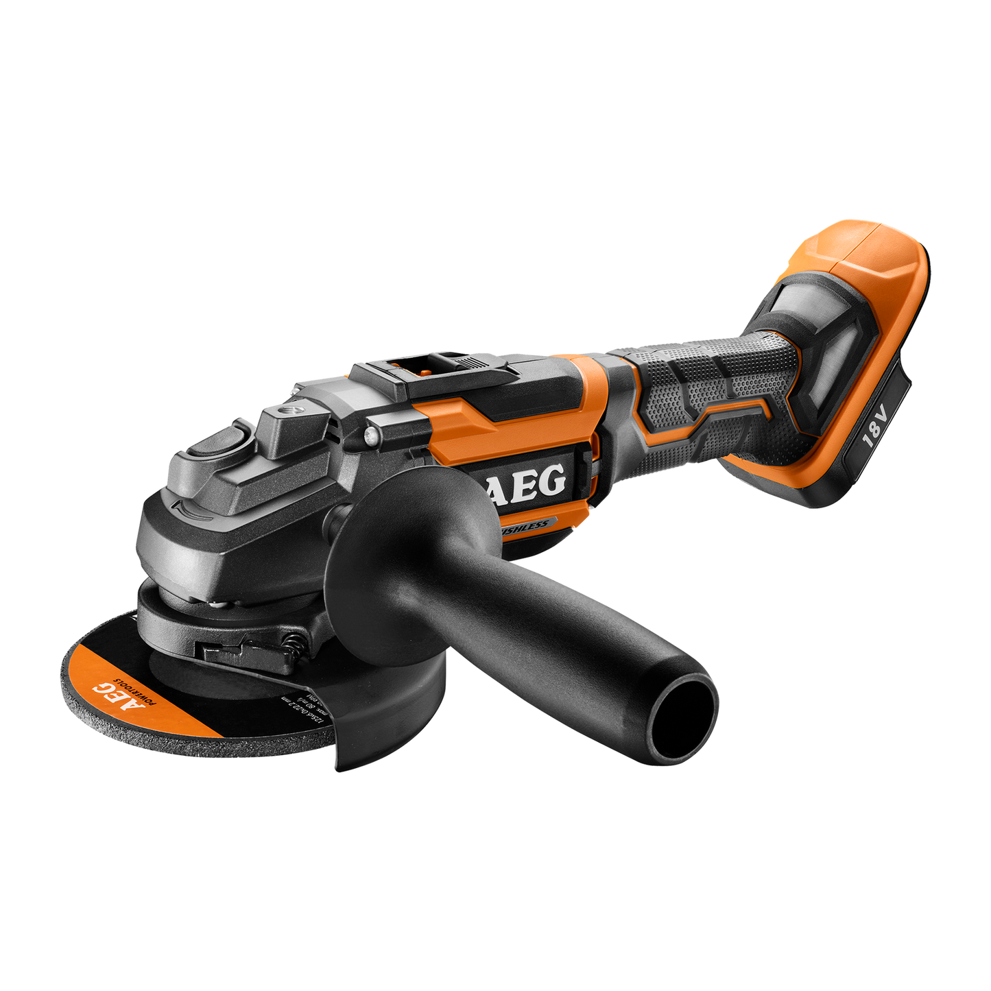 AEG Brushless Angle Grinder - 18V - 125mm - Skin Only