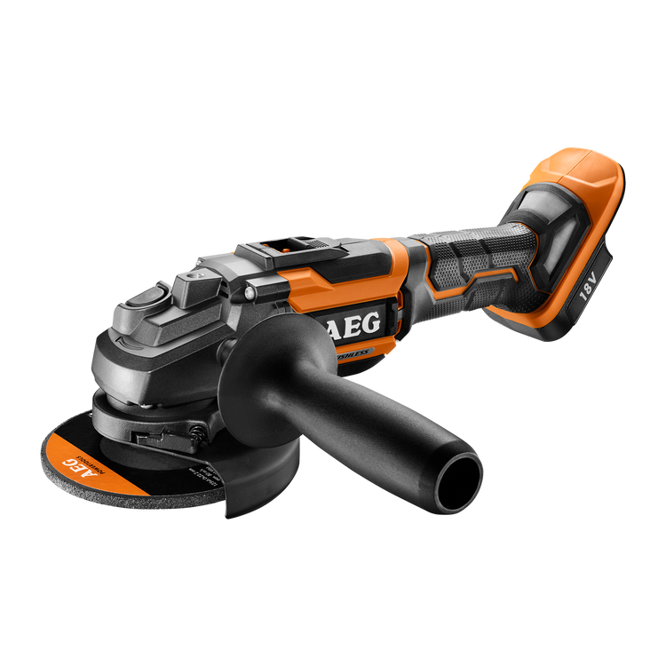 AEG Brushless Angle Grinder - 18V - 125mm - Skin Only