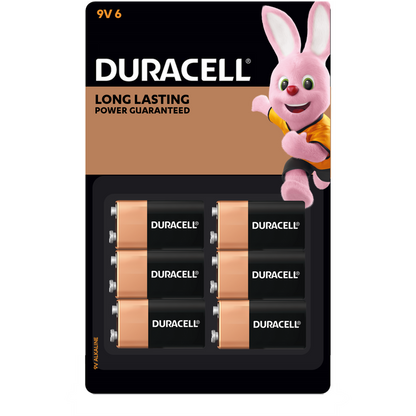 Duracell Coppertop 9V Batteries