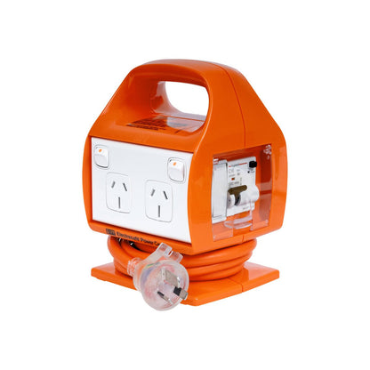 HPM Electresafe Power Centre - 15 Amp - Plastic - RCD Safety Switch