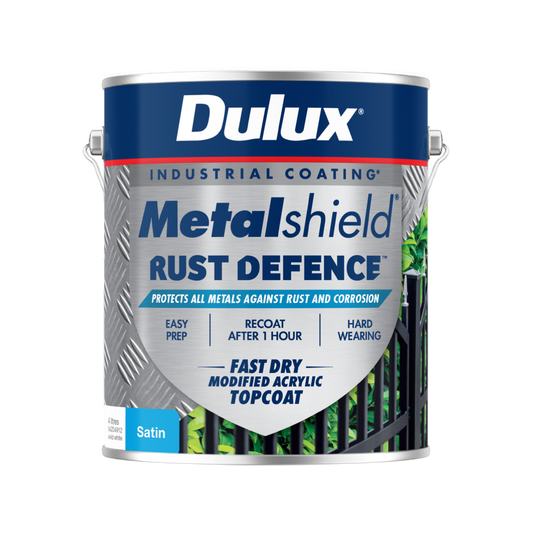 Dulux Metalshield Rust Defence - 4L - White Satin