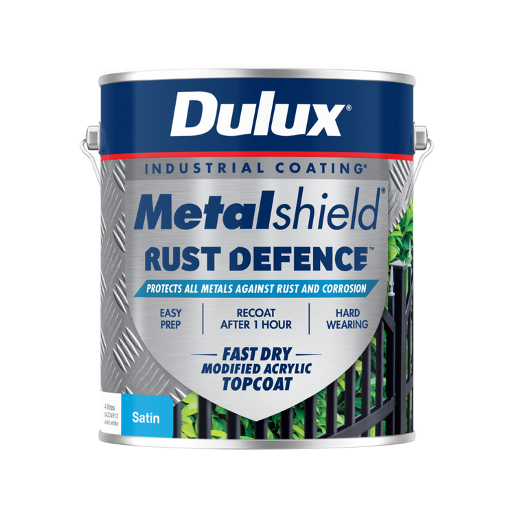 Dulux Metalshield Rust Defence - 4L - White Satin