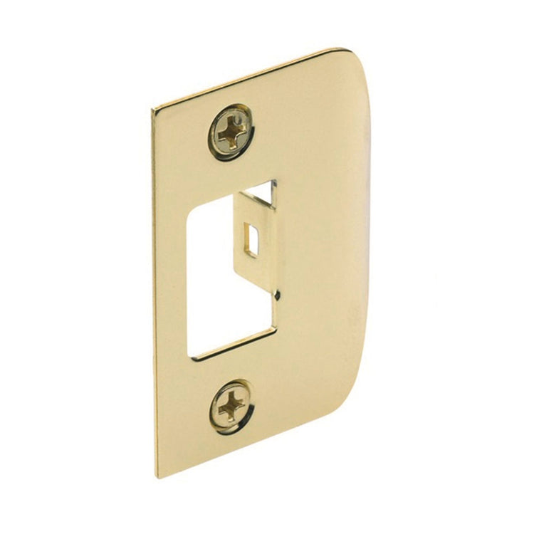 Gainsborough Polished Brass D Strike Plate to Suit 480 Series