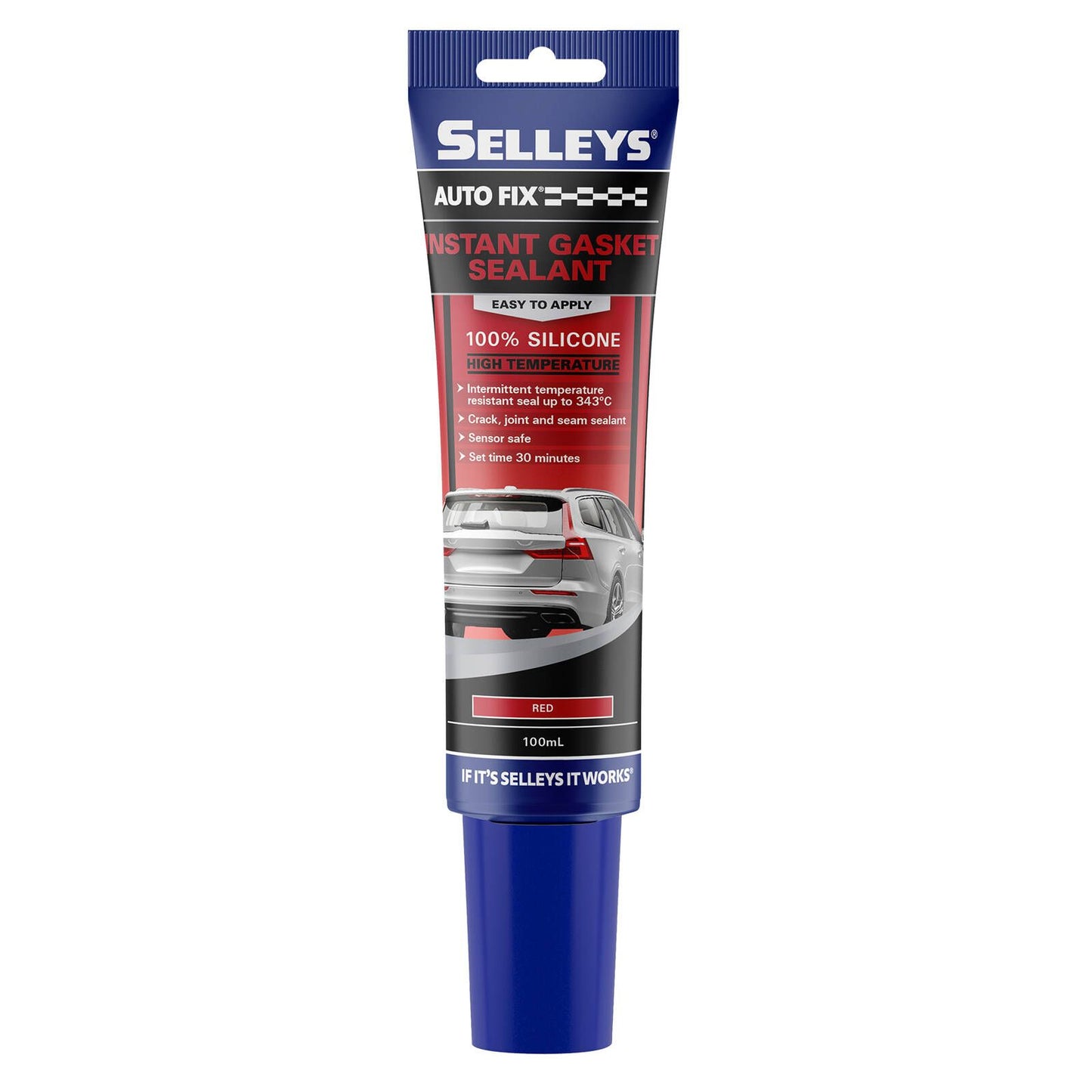 Selleys Autofix Instant Gasket Sealant - 100ml - Red