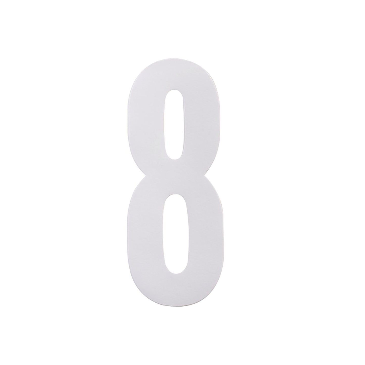 Sandleford Wheelie Bin Number 8 - 175mm - White - 2 Pack