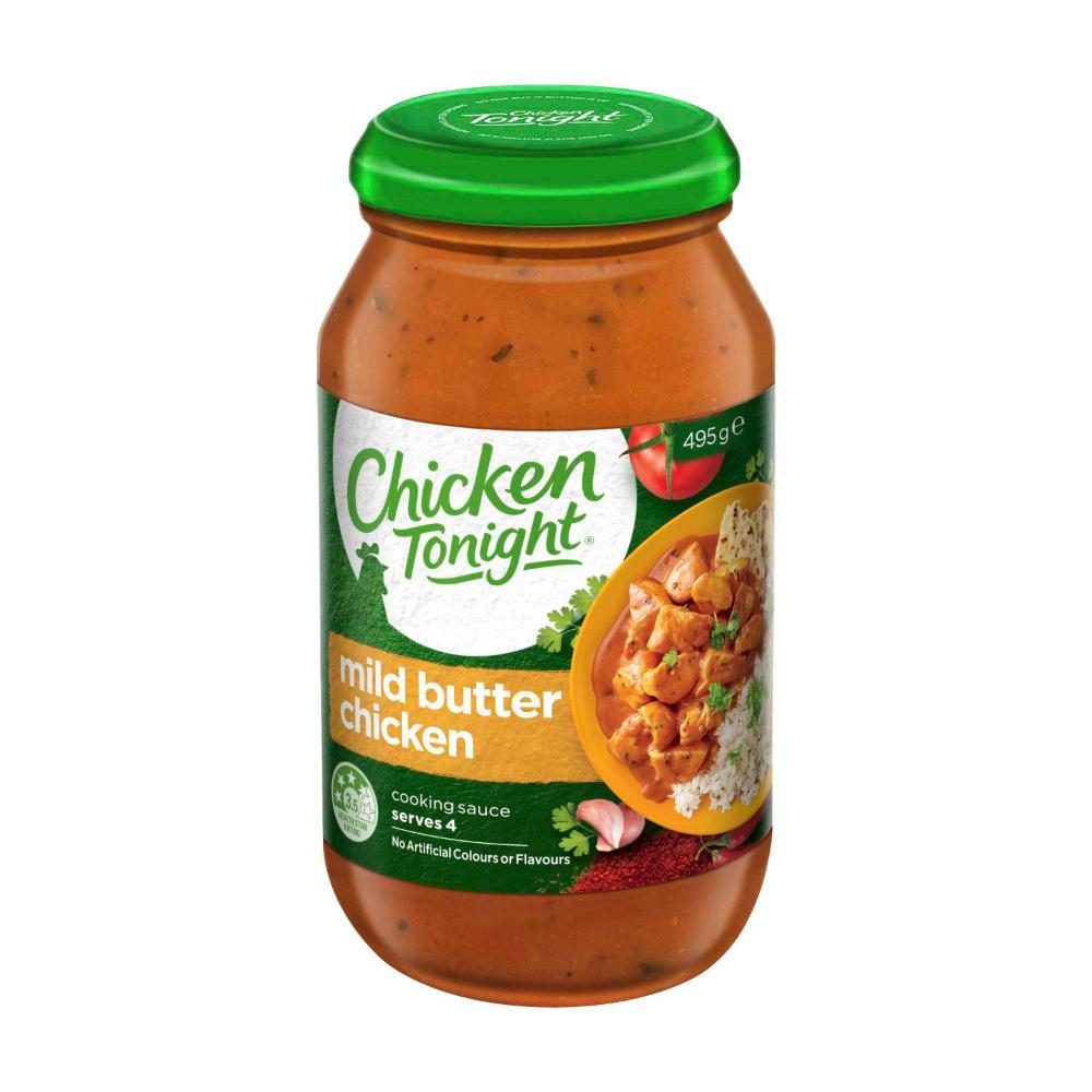 Chicken Tonight Indian Mild Butter Chicken Simmer Sauce - 495g