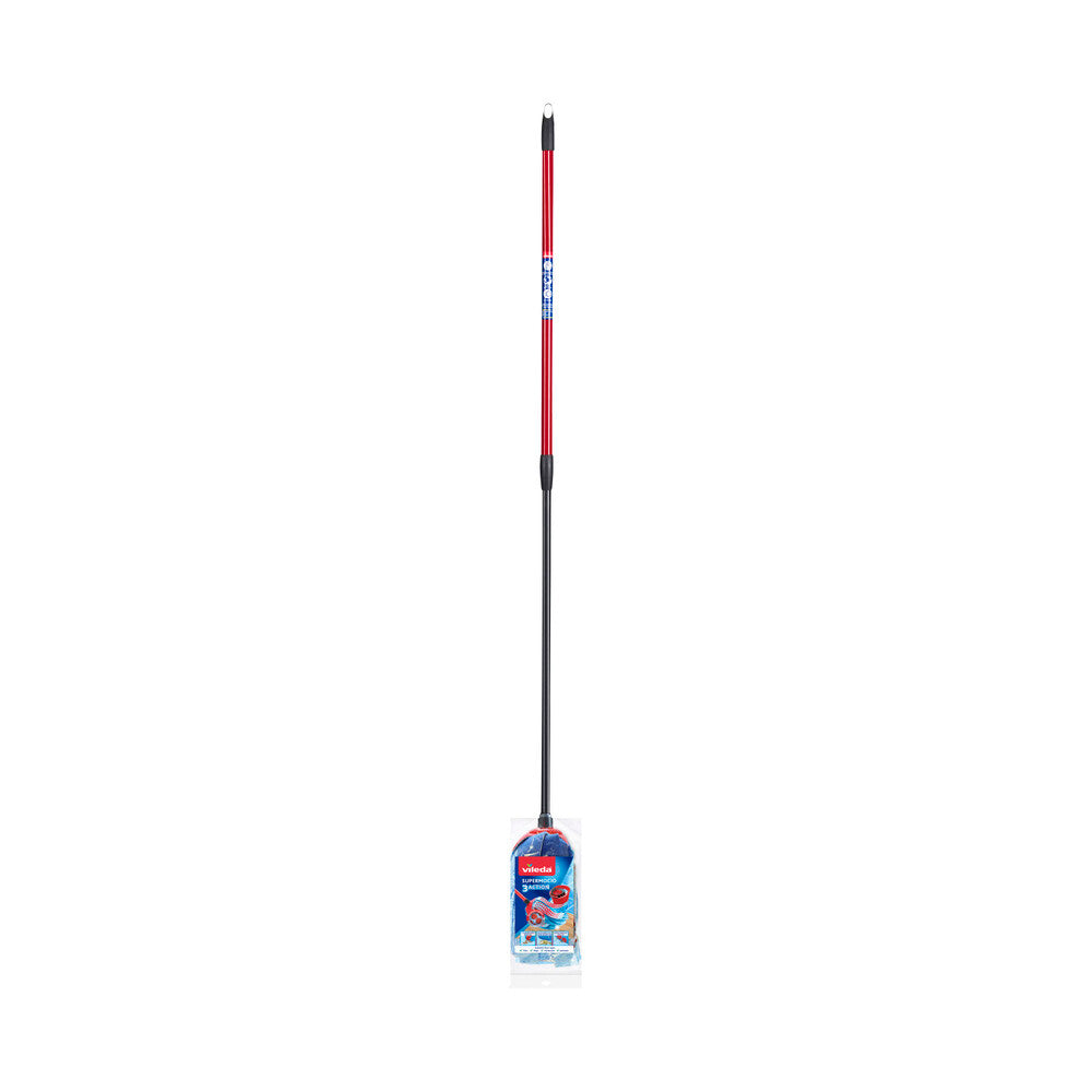 Vileda Super Microfibre With Telescopic Handle Mop - 1 each