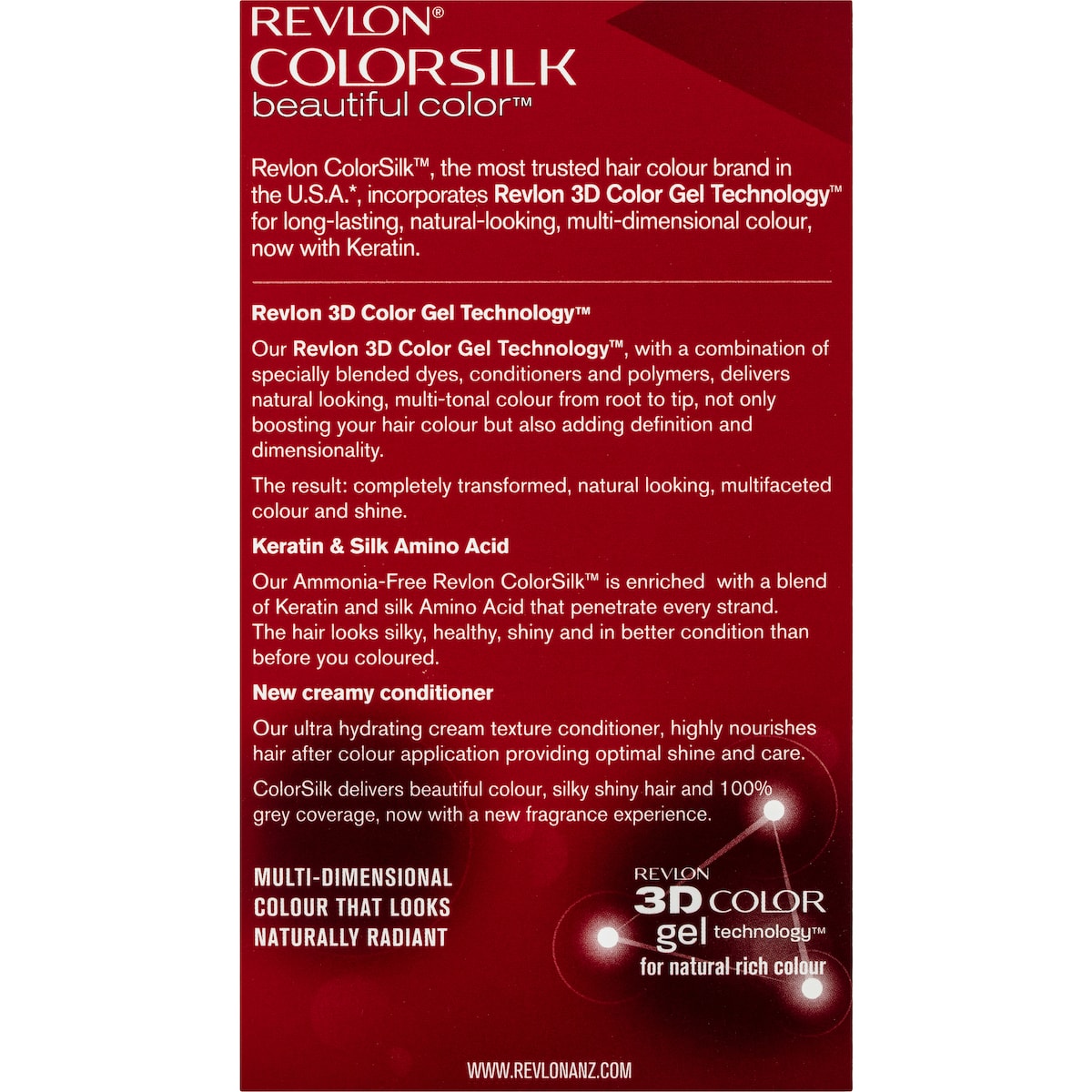 Revlon Colorsilk Beautiful Color 10 Black Each