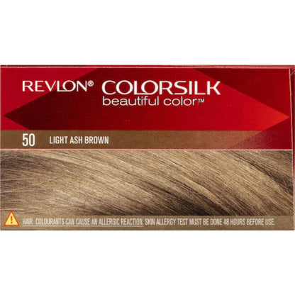 Revlon Colorsilk Beautiful Color 50 Light Ash Brown Each