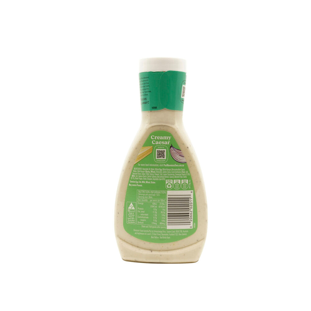 Paul Newman's Own Creamy Caesar Dressing - 250mL