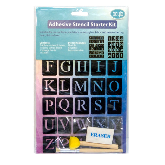 Boyle Adhesive Stencil Starter Kit