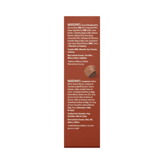 Nice & Natural Nut Bars With Milk Choc Multipack Snacks 6 Pack - 192g