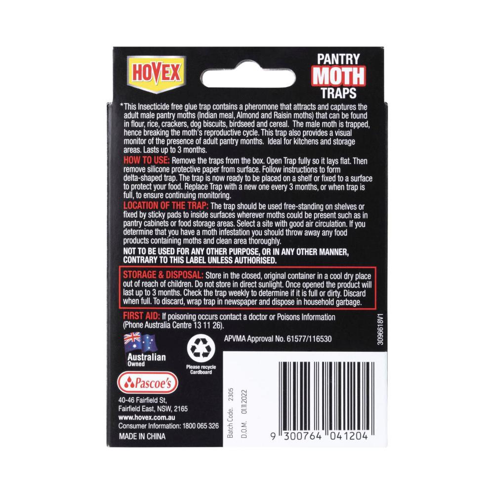Hovex Pantry Moth Trap - 2 pack