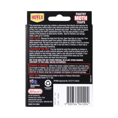 Hovex Pantry Moth Trap - 2 pack