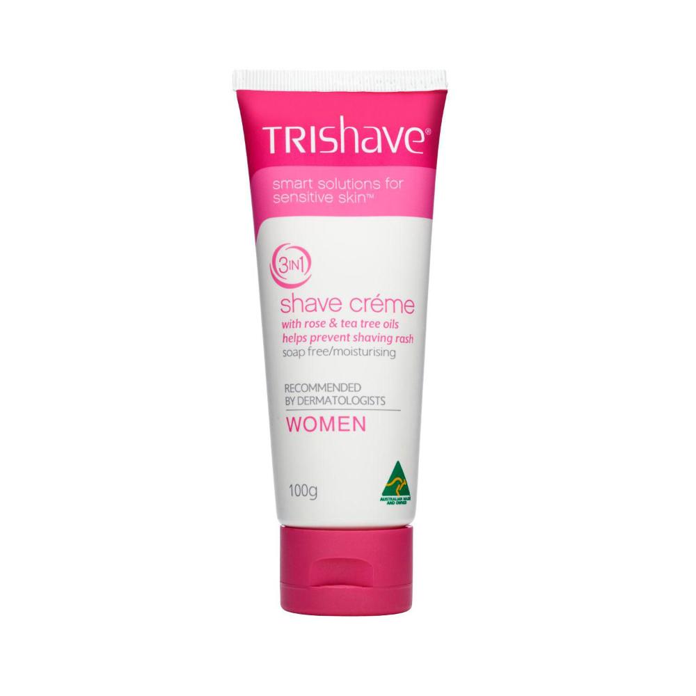 TriShave 3 In 1 Shaving Creme For Women - 100g