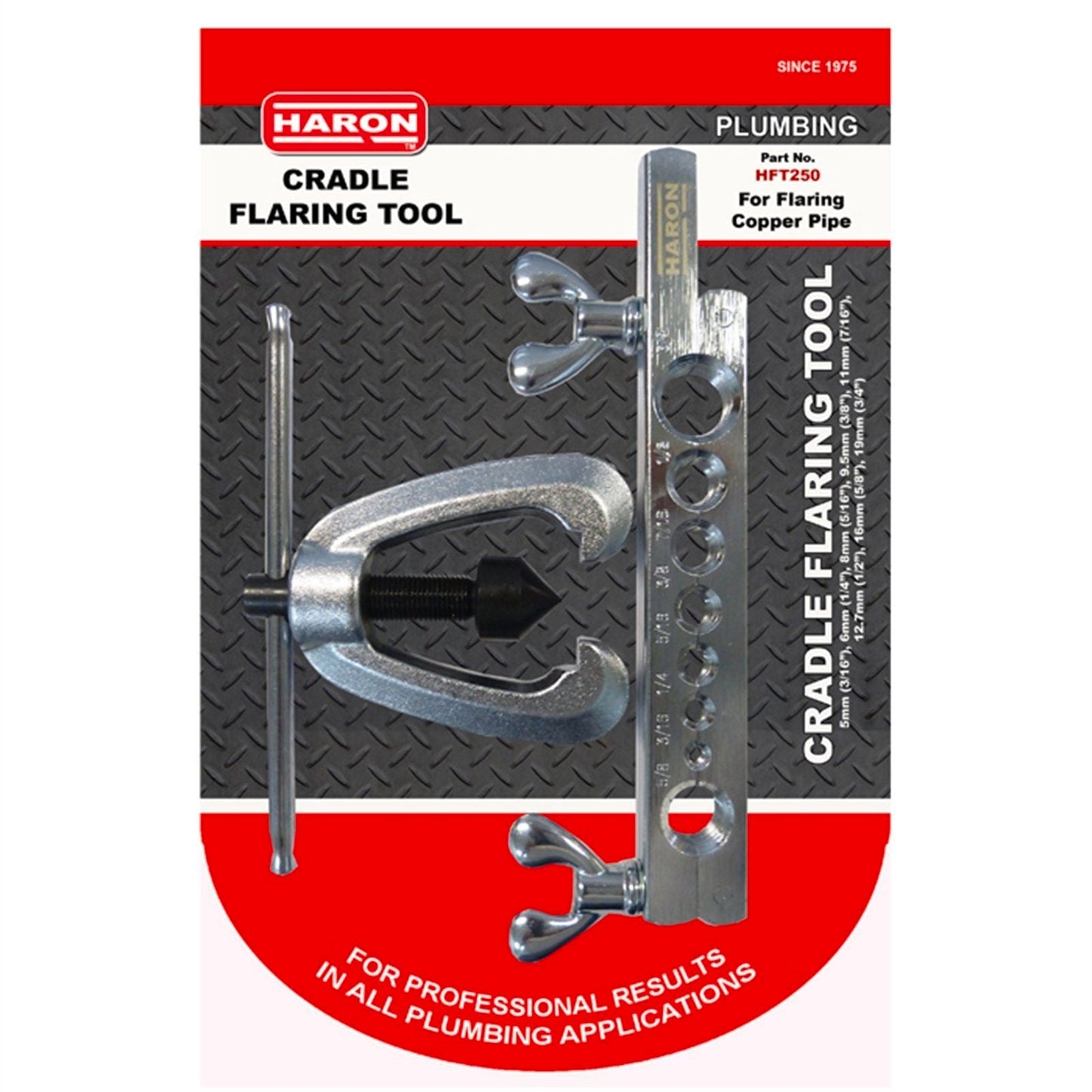 Haron Cradle Flaring Tool - 3/16" to 3/4"