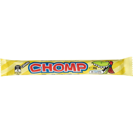 Cadbury Chomp Caramel Milk Chocolate Bar 30g