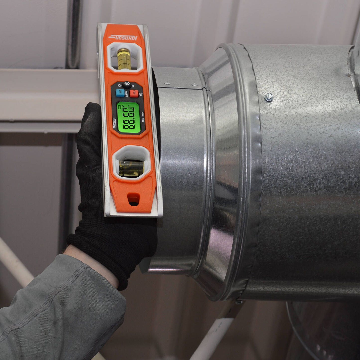 Johnson Magnetic Digital Torpedo Level - 254mm