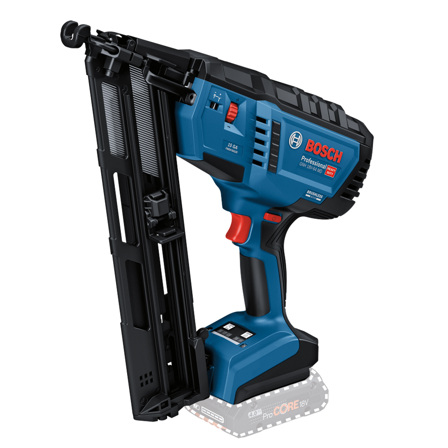 Bosch Wood Nailer - 18V - Skin Only