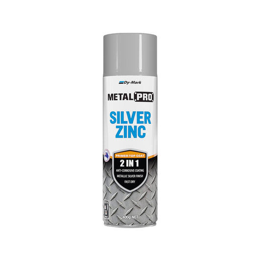 Dy-Mark Silver Zinc Primer Top Coat - 400g