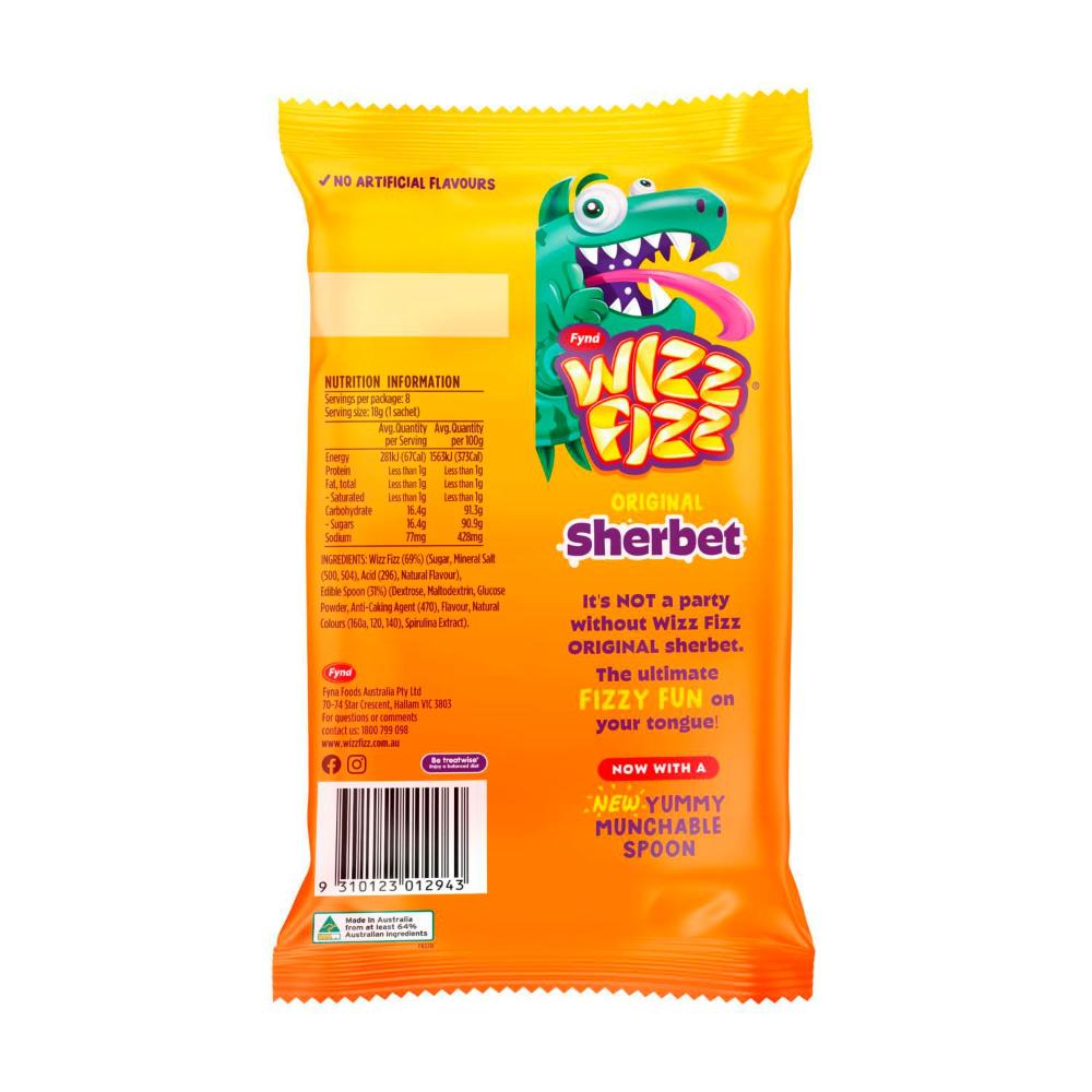 Fyna Wizz Fizz Sherbert - 144g