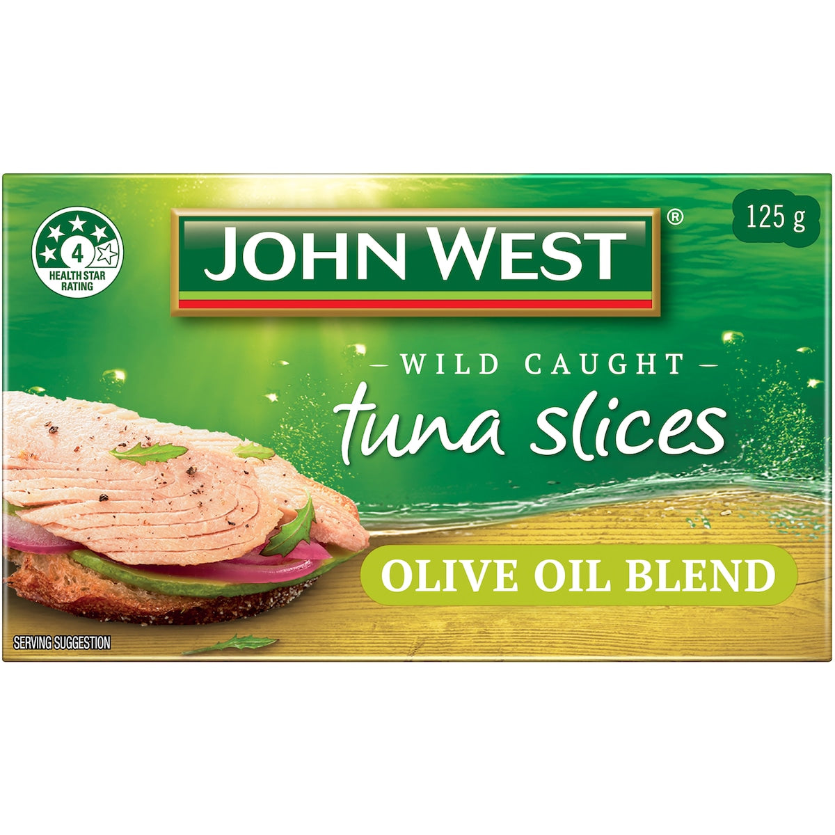 John West Yellowfin Tuna Slices In Olive Oil Blend 125g