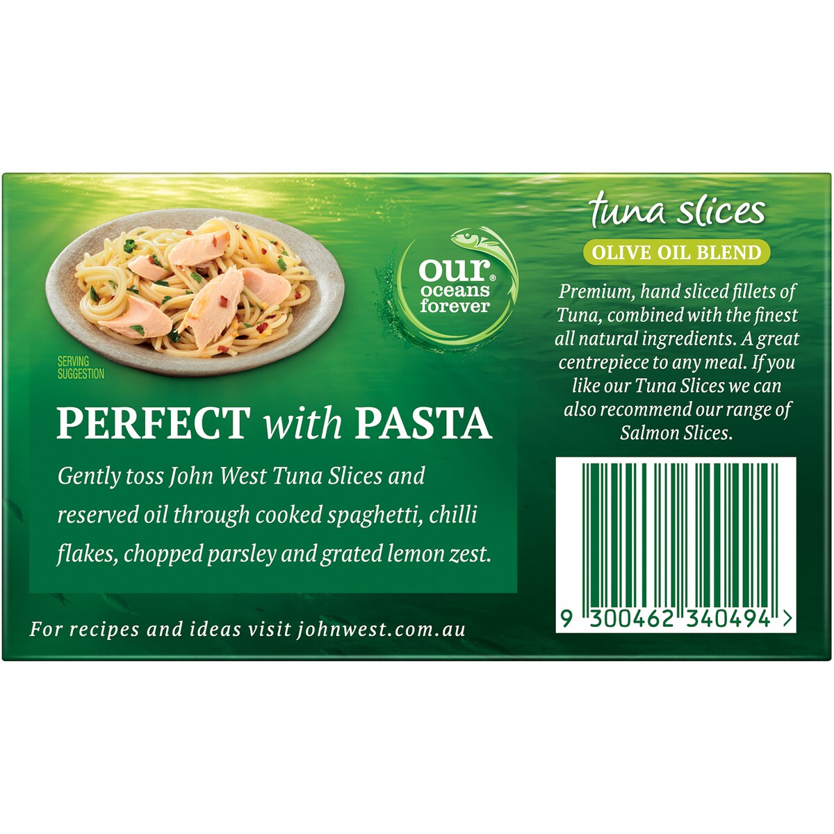 John West Yellowfin Tuna Slices In Olive Oil Blend 125g