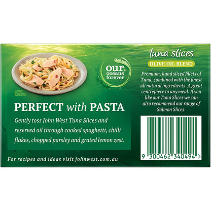 John West Yellowfin Tuna Slices In Olive Oil Blend 125g