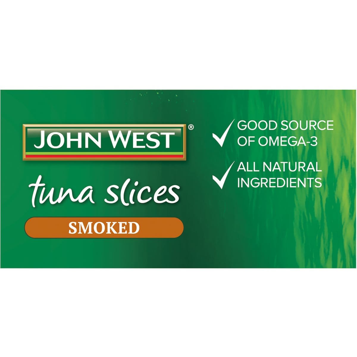 John West Smoked Yellowfin Tuna Slices 125g