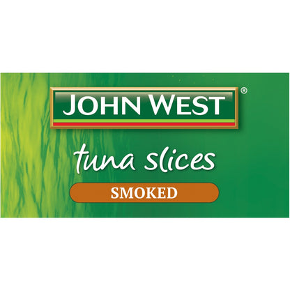 John West Wild Caught Yellowfin Tuna Slices Naturally Smoked 125g