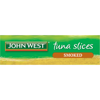 John West Smoked Yellowfin Tuna Slices 125g