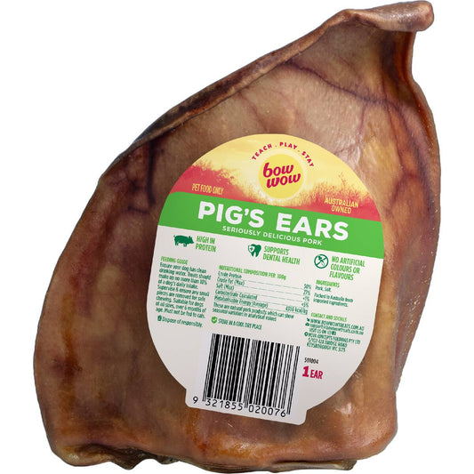 Bow Wow Treat Pigs Ear Each