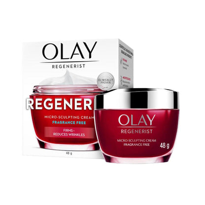 Olay Regenerist Cream Micro Scultping Fragrance Free - 48g