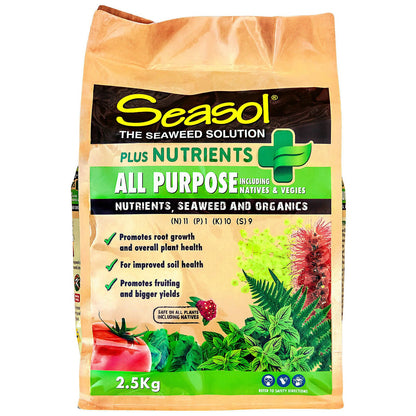 Seasol Plus Nutrients All Purpose - 2.5kg - 195 x 300 x 96mm