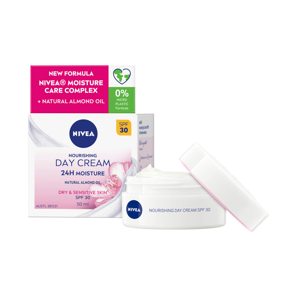 Nivea Daily Essentials Moisturising Cream Dry Sensitive - 50mL