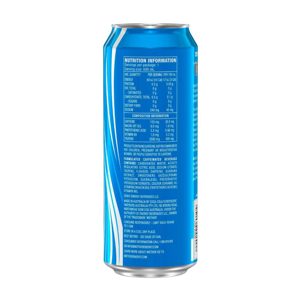 Mother Sugar Free Energy Drink Can - 500mL