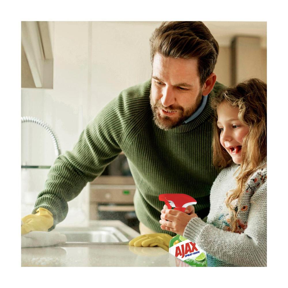 Ajax Spray N Wipe Kitchen Stone Safe Cleaner Trigger Pack - 500mL