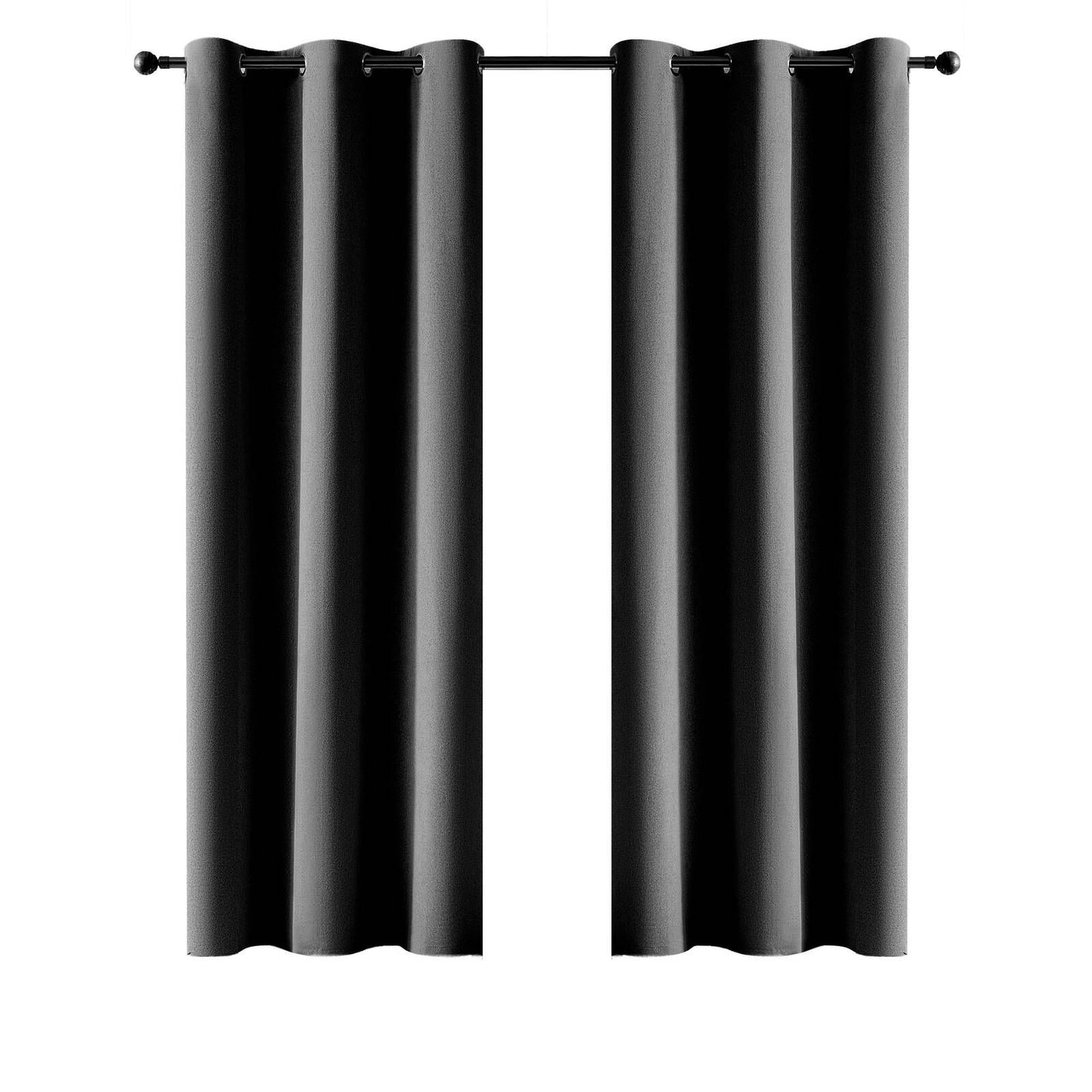 Claremont Ori Eyelet Blockout Curtain - 120 x 223cm - Charcoal