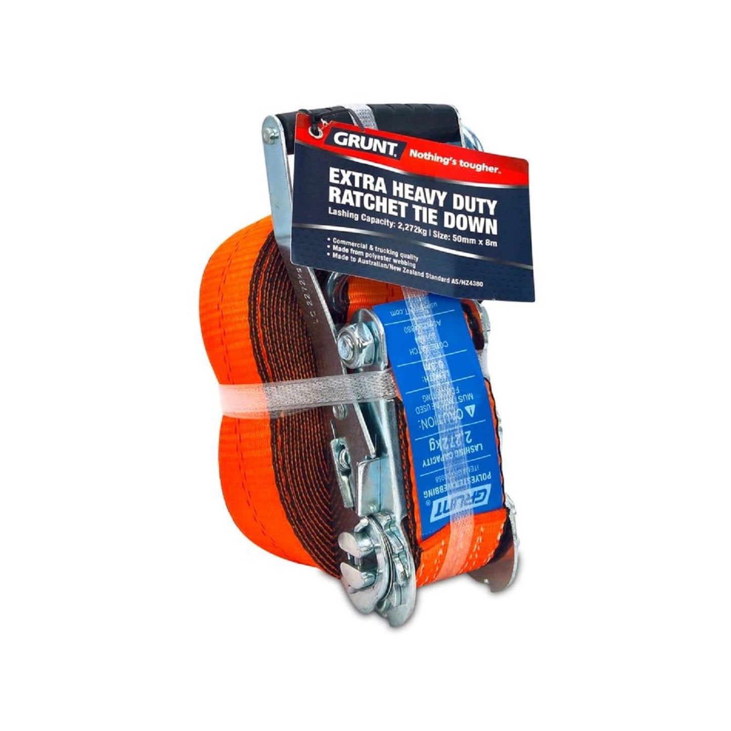 Grunt Ratchet Tie Down - 50mm x 8m