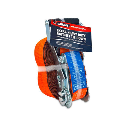 Grunt Ratchet Tie Down - 50mm x 8m