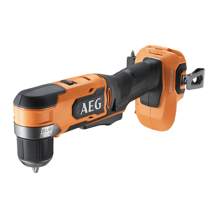 AEG Brushless Right Angle Drill - 18V - 90mm - Skin Only